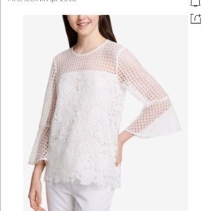 Brand new with tags Calvin Klein lace blouse